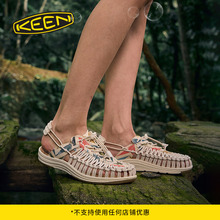 KEEN官方 UNEEK II CONVERTIBLE CANVAS情侣款户外舒适休闲凉鞋