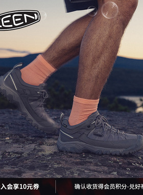 KEEN官方 新品TARGHEE EXP WP男子户外舒适耐磨登山鞋徒步鞋