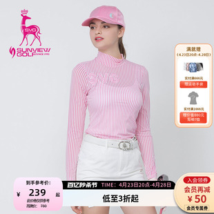 T恤衣服POLO衫 夏季 打底衫 球衣GI0TT103 SVG高尔夫女装 服装 长袖