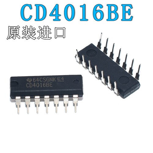 CD4016BE直插DIP-14逻辑芯片
