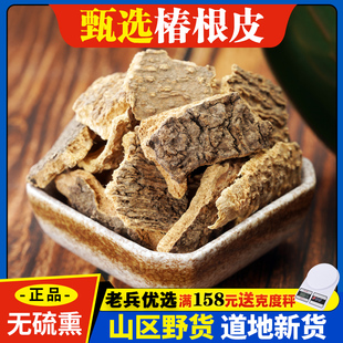 椿根皮中药材500克g野生特级高含量臭椿树根皮无硫新货椿白皮椿皮