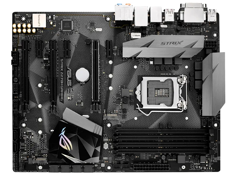 华硕ROG Z270H  GAMING 高端电竞主板 1151针 6/7代CPU 支持M.2