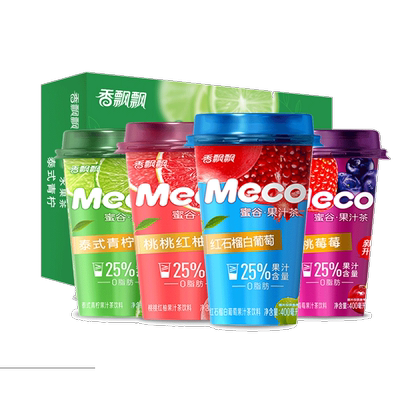香飘飘蜜谷果汁茶泰式青柠