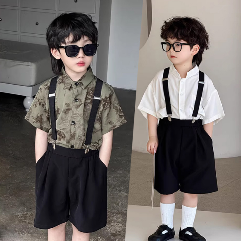 花童男童主持人礼服毕业演出服