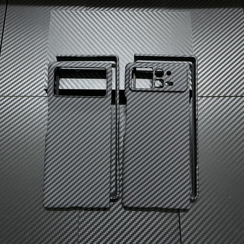适用小米mixfold3碳纤维纹路手机壳小米mixfold2折叠超薄凯夫拉套