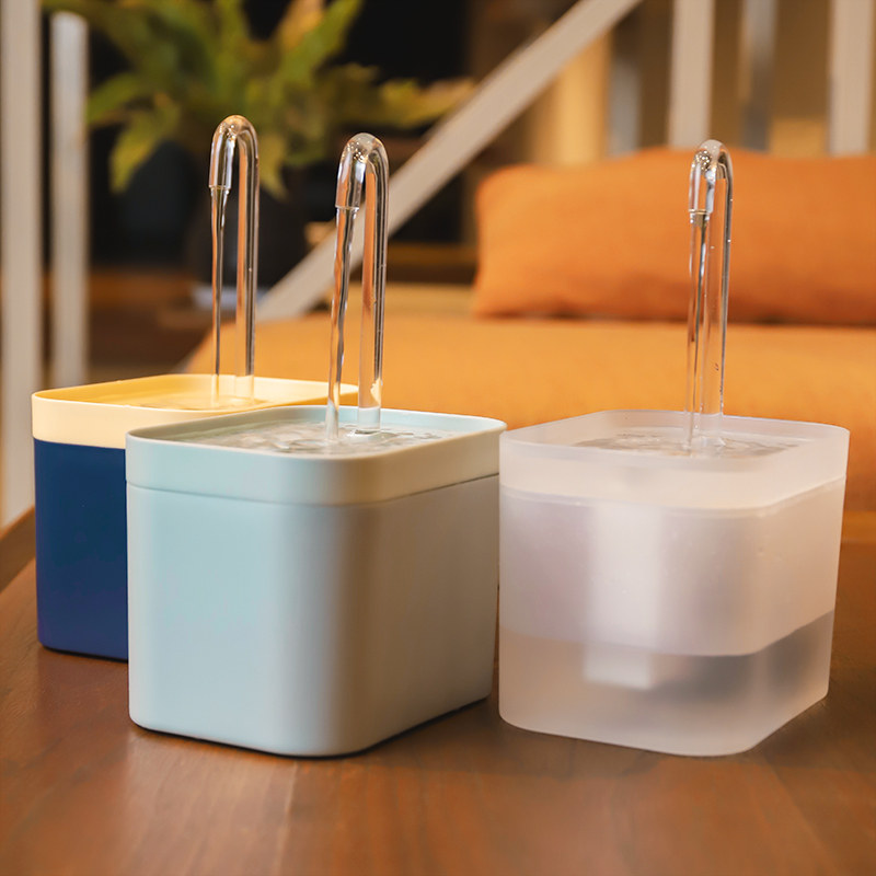 速发猫咪用品流水净器活水动式饮水化狗喝水碗流动自立饮水机