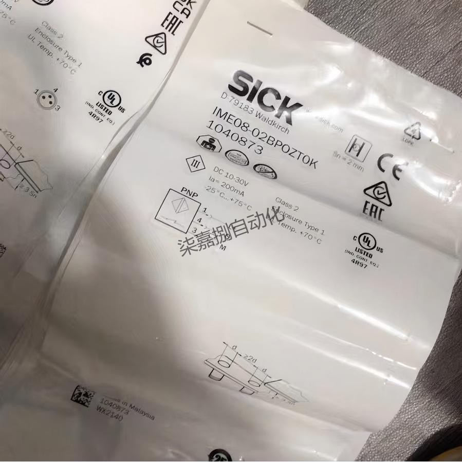 Sick 西克 IME08-02BPOZT0K电感式接近传感器 订货号:1040873现货