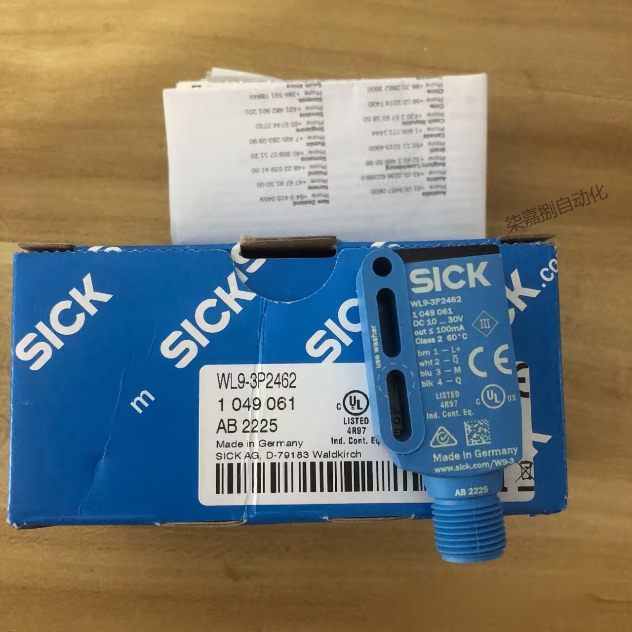 Sick 西克WL9-3P2462镜反射光电传感器订货号：1049061全新现货