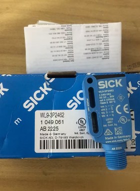 Sick 西克WL9-3P2462镜反射光电传感器订货号：1049061全新现货