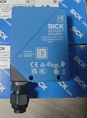 Sick 西克WT24-2R210 漫反射光电传感器订货号：1016932全新现货