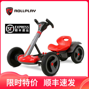 美国rollplay如雷折叠卡丁车儿童电动车四轮车漂移车玩具车2到5岁
