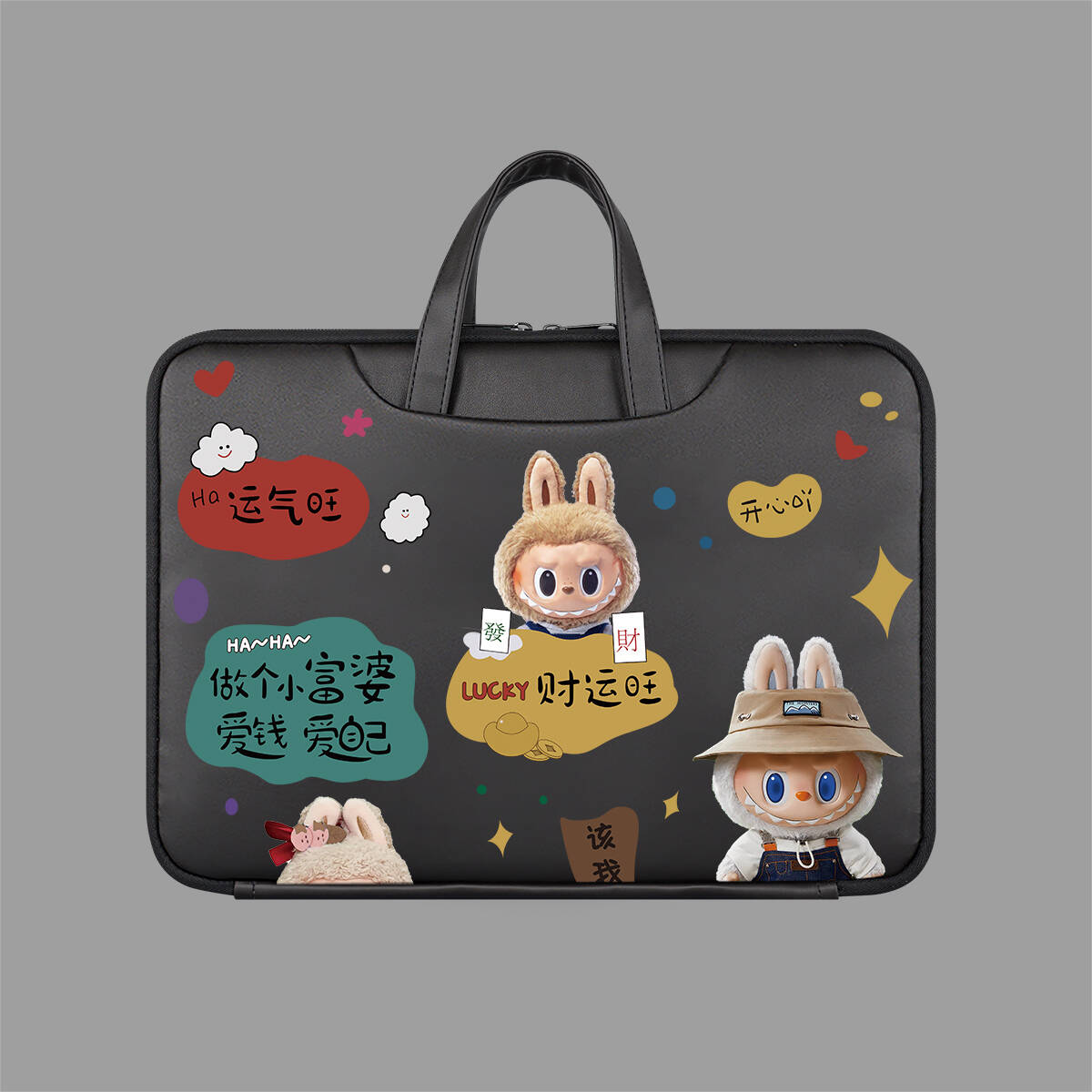 卡通防水笔记本电脑包