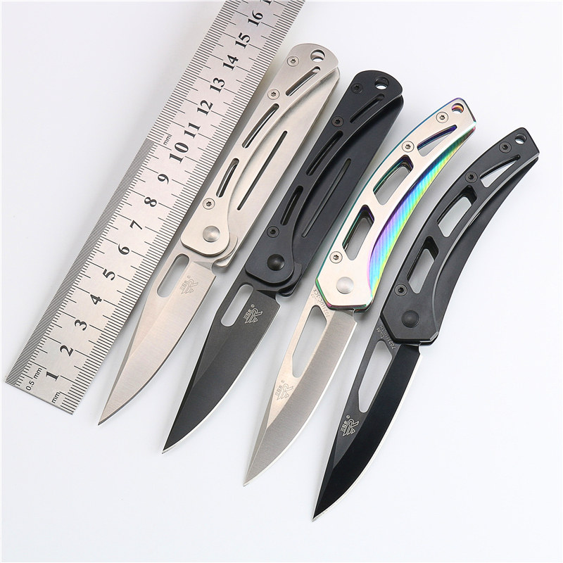 中国原厂三刃木7017户外便携折叠刀高硬度防身野外水果刀小刀包邮