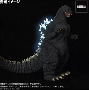 现货xplus 巨兽1989哥斯拉 限定发光版50厘米高