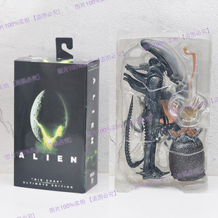 NECA异形铁血战士AVP 40周年电影版7寸可动人偶模型手办摆件公仔