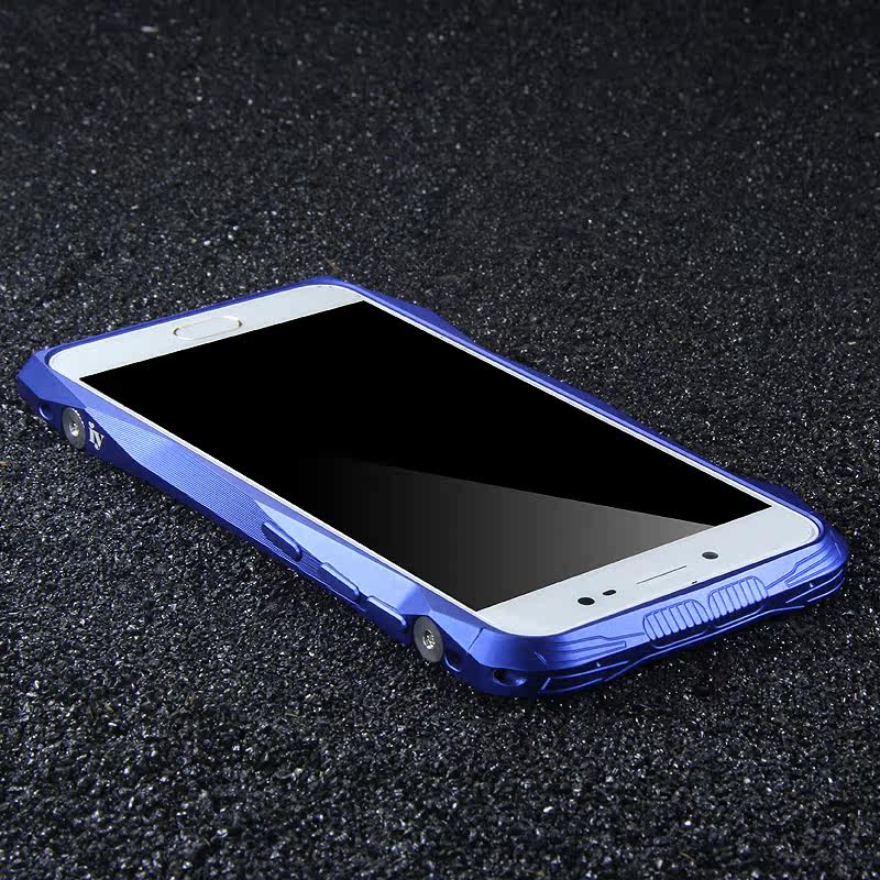 iy Batmobile Sports Cars Aluminum Metal Bumper Carbon Fiber Back Cover Case for vivo X7 Plus & vivo X7