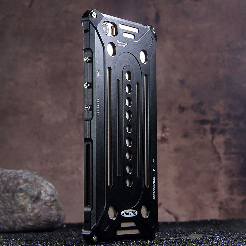 KANENG Powerful Aluminum Shell Shockproof Aerospace Metal Case Cover for Xiaomi Mi 5