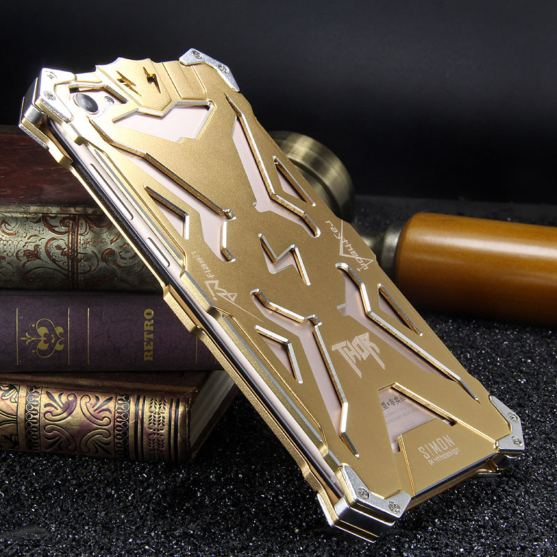 SIMON THOR Aviation Aluminum Alloy Shockproof Armor Metal Case Cover for vivo X7 Plus & vivo X7 