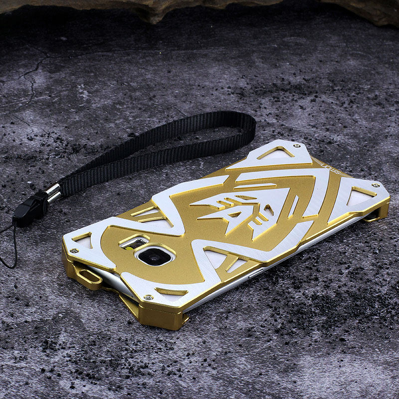 SIMON THOR Ⅱ Aviation Aluminum Alloy Shockproof Armor Metal Case Cover for Samsung Galaxy S6 Edge & Samsung Galaxy S6 Edge Plus
