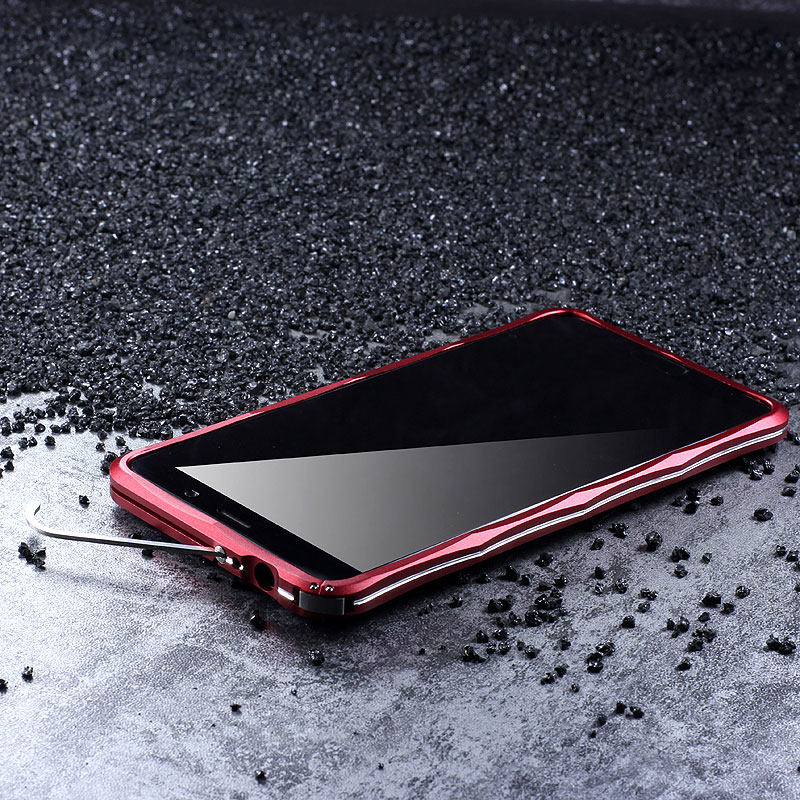 iMatch Slim Light Aluminum Metal Shockproof Bumper Case with Kickstand for Huawei Mate 10 & Huawei Mate 10 Pro