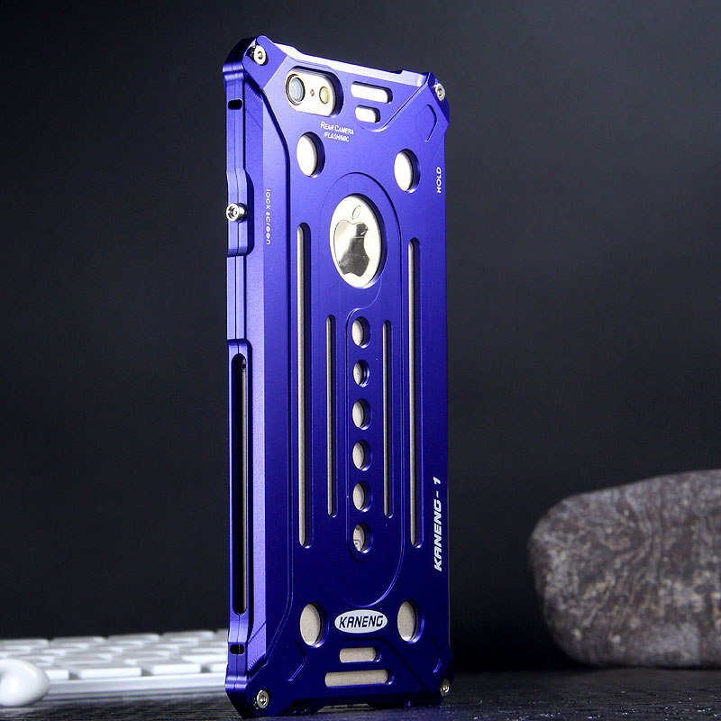 KANENG Powerful Aluminum Shell Shockproof Aerospace Metal Case Cover for Apple iPhone 6S/6 & iPhone 6S Plus/6 Plus & iPhone SE