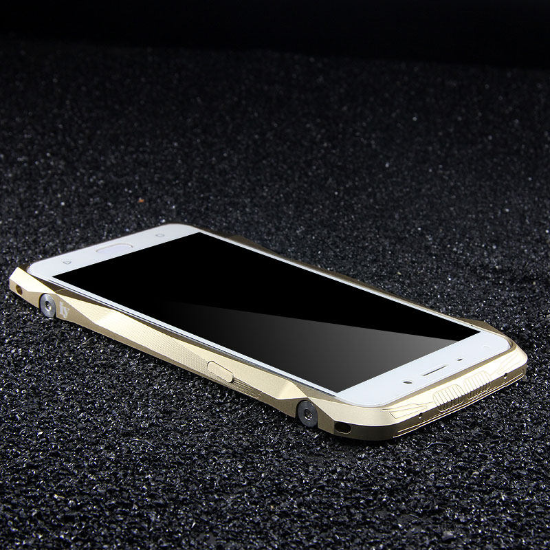 iy Batmobile Sports Cars Aluminum Metal Bumper Carbon Fiber Back Cover Case for OPPO R9 Plus & OPPO R9
