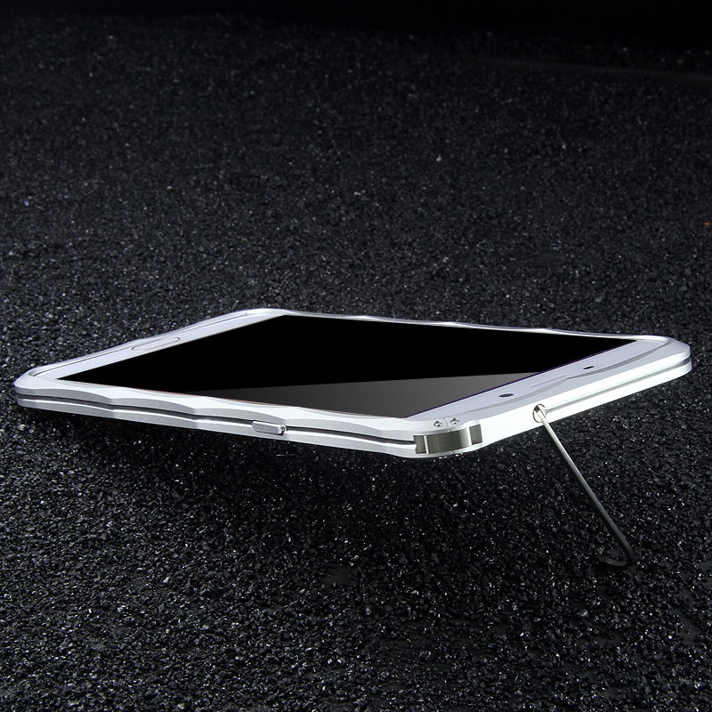 iMatch Slim Light Aluminum Metal Shockproof Bumper with Kickstand for OPPO R9 Plus & OPPO R9