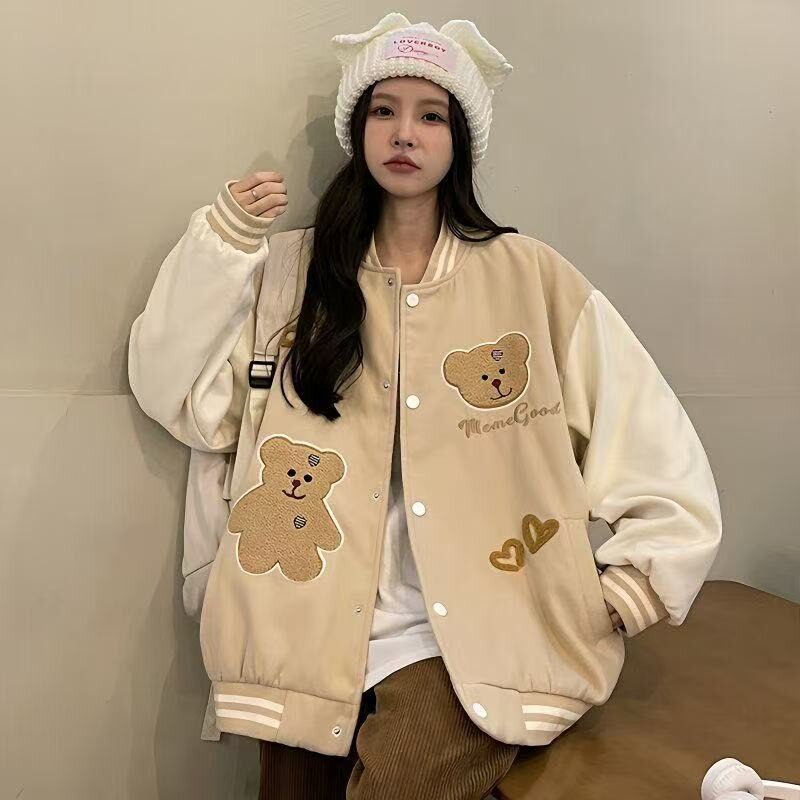 小个子韩系高级感薄款棒球服外套短款女装夏季复古短袖叠穿上衣