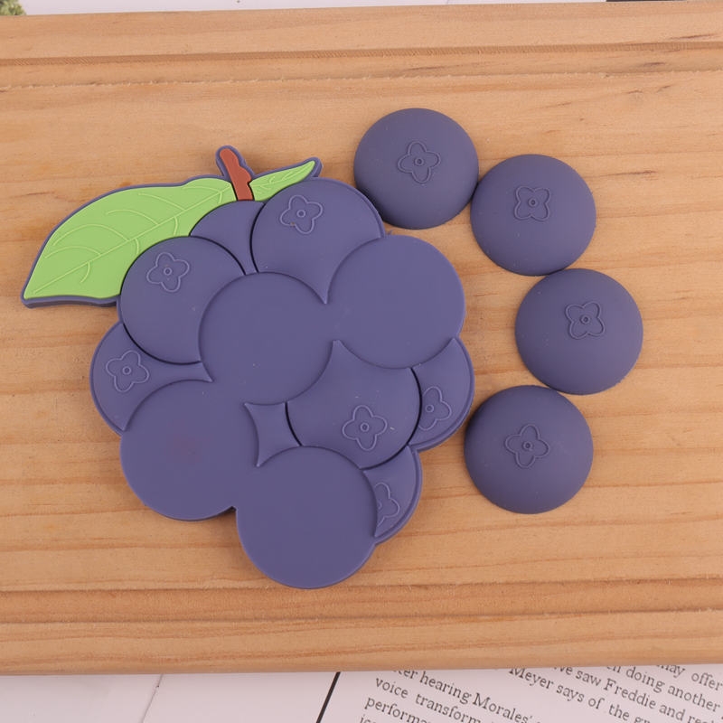 可爱蓝莓可拆分冰箱贴磁