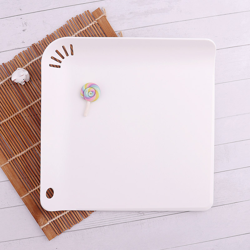 FaSoLa正方形塑料厨房砧板防滑