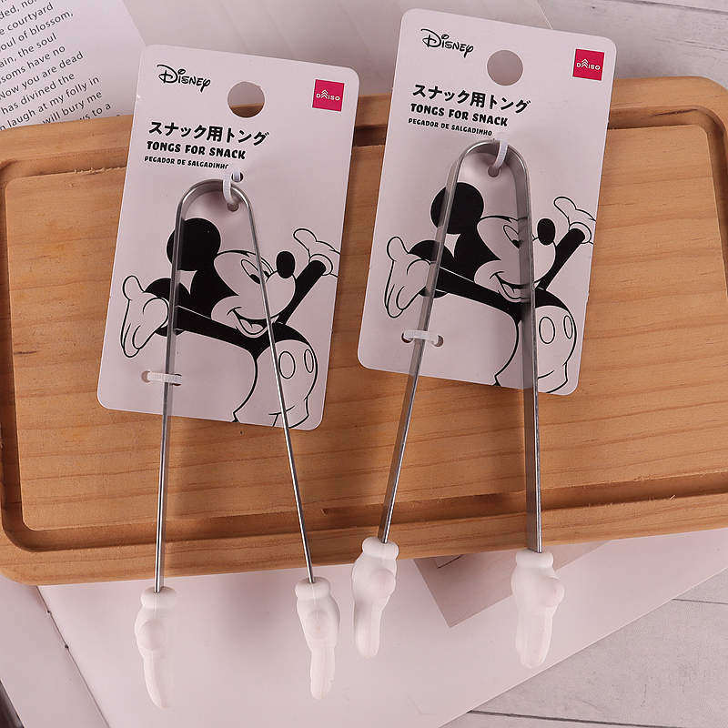 米奇手造可爱迷你夹子零食