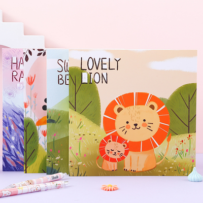 金谷20K图画本100克纸加厚80张素描本绘画本儿童马克笔专用绘画本