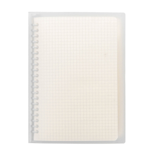 文谷优品活页夹A5磨砂简约B5活页笔记本小清新学生用本子方格记事本纠错本错题本办公A4记录本手帐本日记本