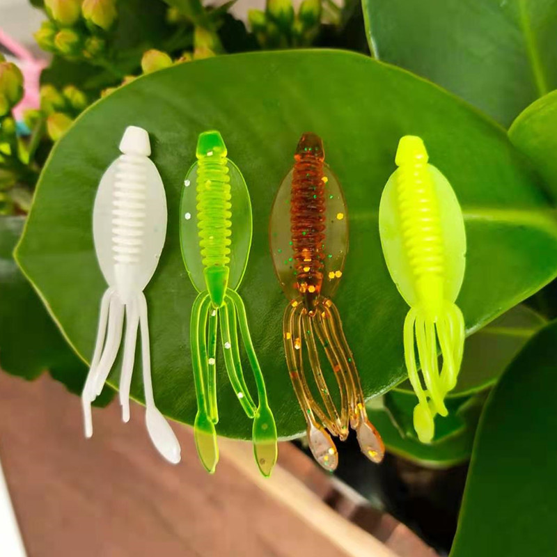 路亚软虫微物远投鳜鱼淡水仿生饵