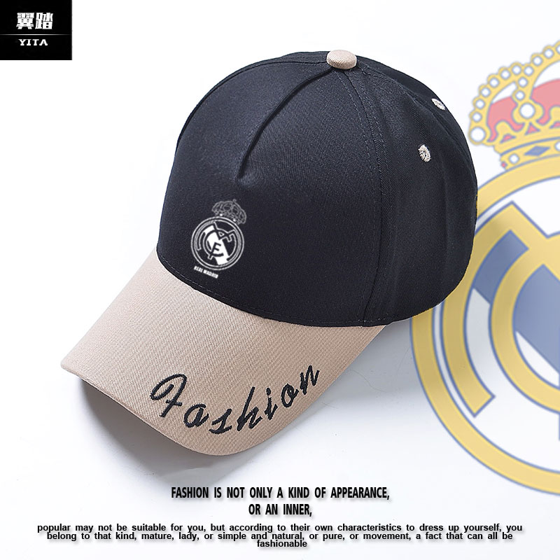 皇马国王杯夺冠纪念鸭舌帽