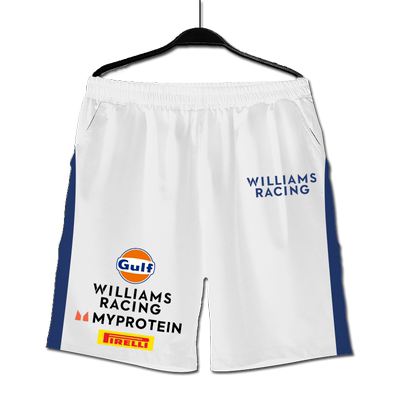 F1威廉姆斯车队服Williams短裤