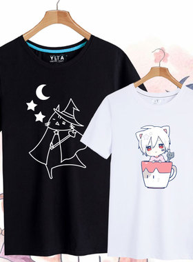 mafumafu唱见まふまふ原创音乐ACG周边短袖T恤衫男女半袖纯棉衣服