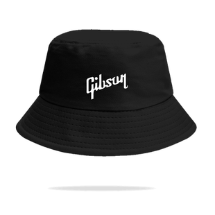 大G吉普森GIBSON电吉他摇滚音乐渔夫帽男女盆帽防晒户外遮阳帽子
