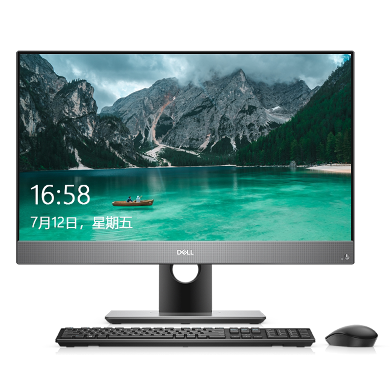 DELL/戴尔Optiplex 7780 27英寸台式一体机 酷睿十代新品 高端办公设计游戏电脑 GTX1650 4G显卡 可选触摸屏