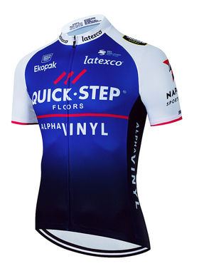 QUICK STEP快步自行车骑行服夏季男速干透气短袖上衣公路山地车服