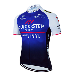 QUICK STEP快步自行车骑行服夏季男速干透气短袖上衣公路山地车服