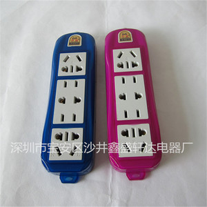 包邮无线插座汽车型包胶电源防爆摔不烂家用办公室大功率排插防晒