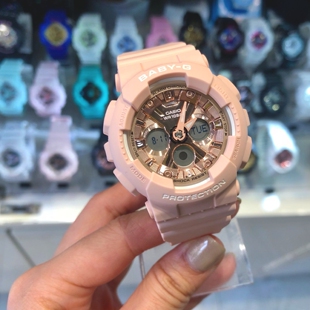 卡西欧 Casio 双显运动夜跑石英男女同款 手表 130 林允同款