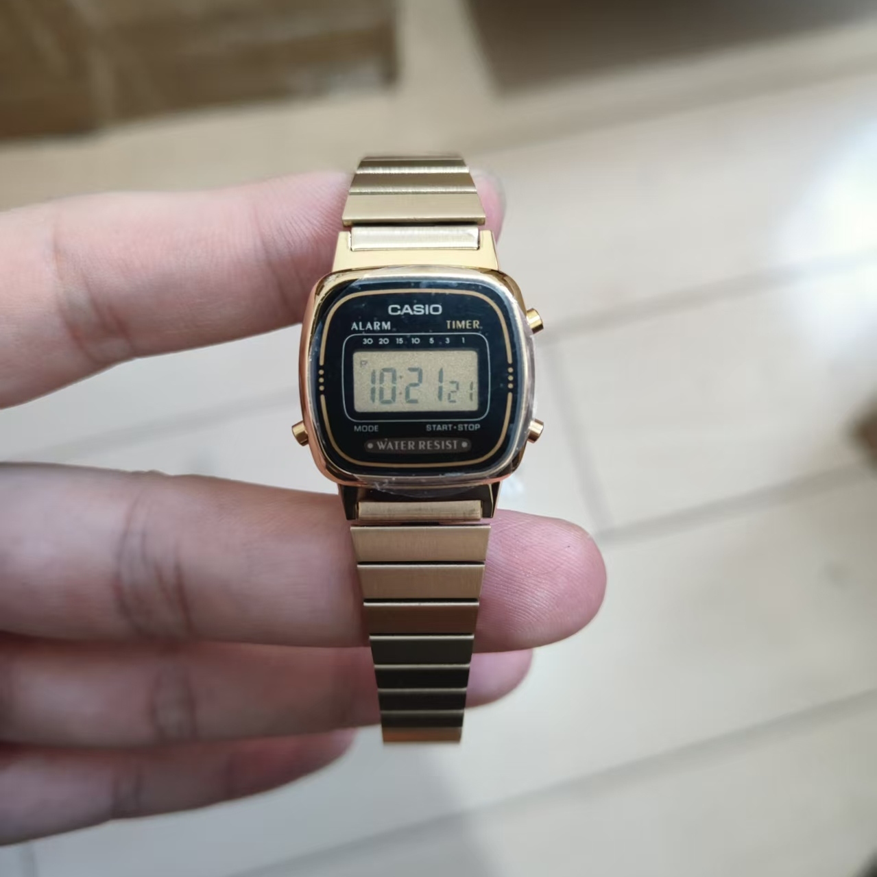 Casio/卡西欧小金块经典复古手表