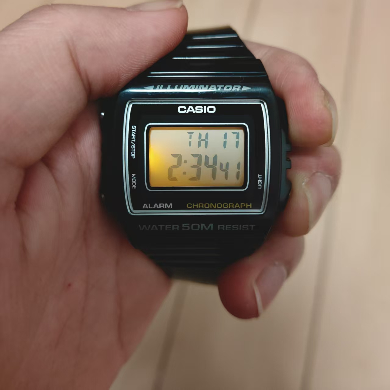 CASIO卡西欧YOUTH系列小方块手表