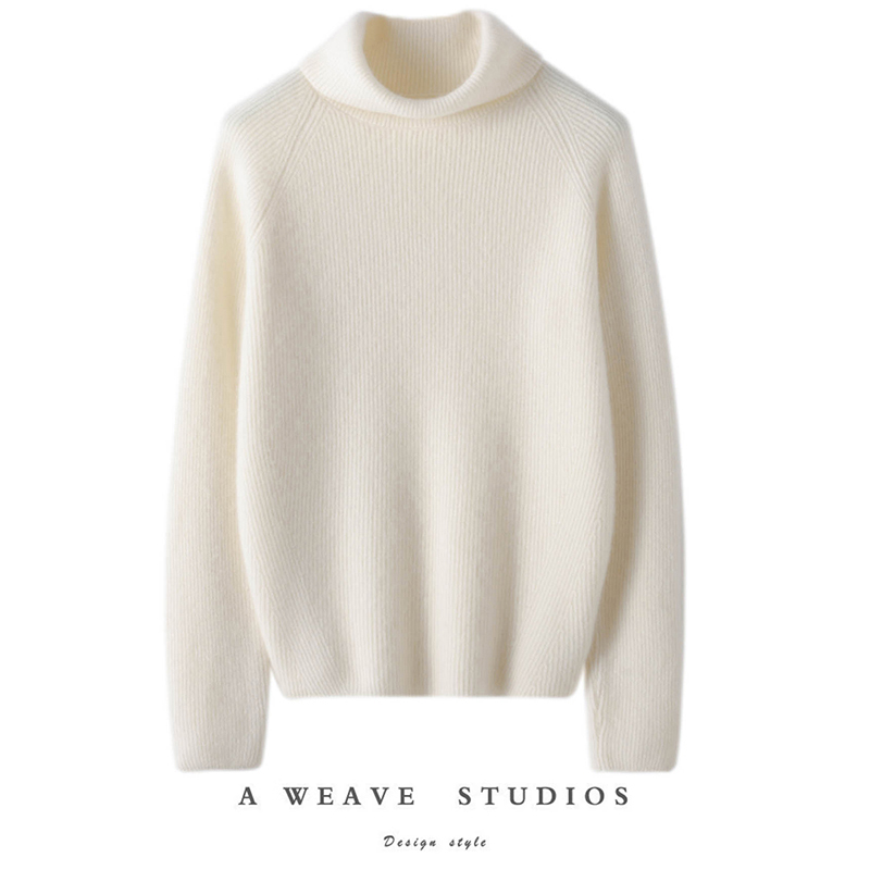 纯山羊绒衫绒暖斯特高领轻奢软