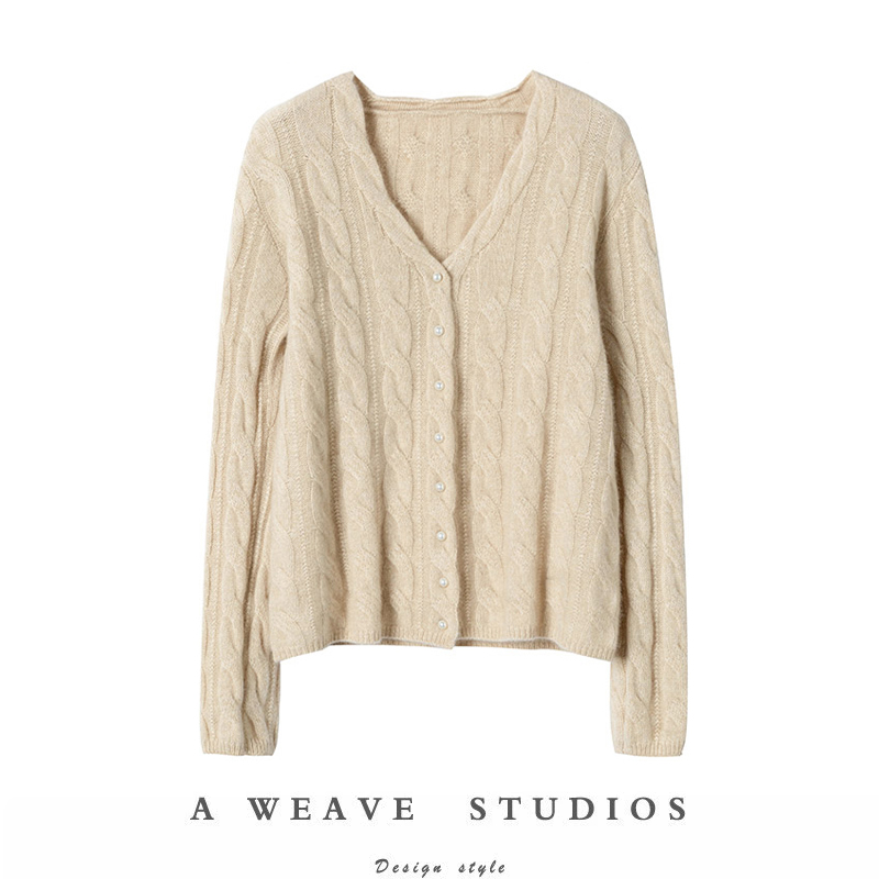 羊绒开衫绒暖斯特冬日