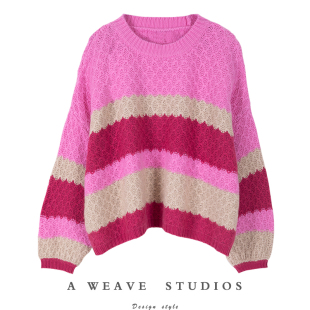 羊绒衫 绒暖斯特一万个推荐 R家优质纯山羊绒毛衣女加厚灯笼袖