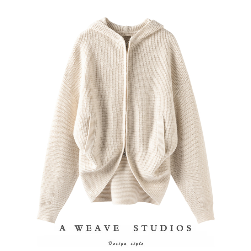 萨琪尼连帽简约YCH2024针织衫