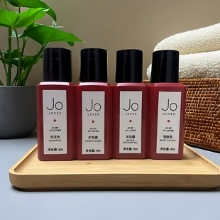 奢华酒店线洗发水护发素沐浴露润肤露40ml LOVES挚爱系列 祖氏